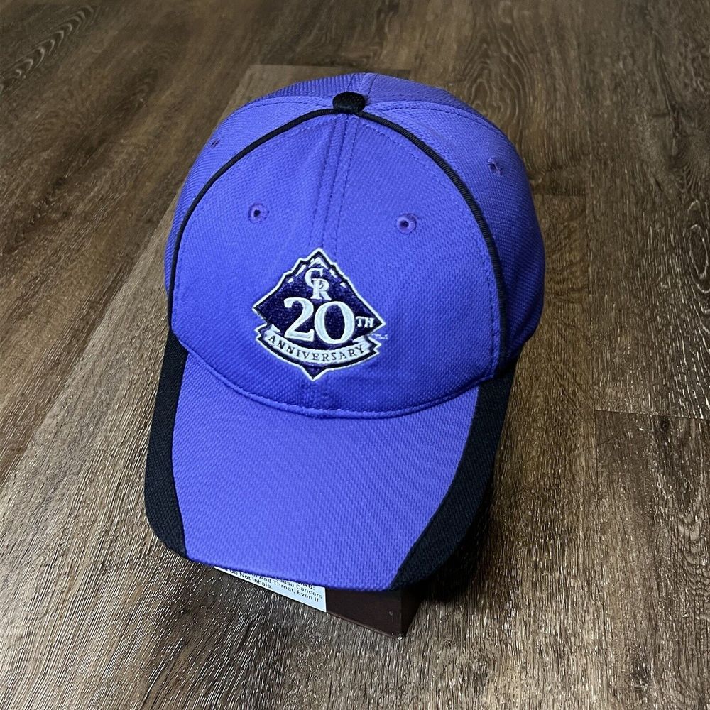 Colorado Rockies Hat Adult Purple Season Ticket Holder Anniversary Baseball Cap